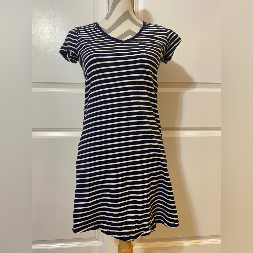 Gap XS Striped T-shirt Dress